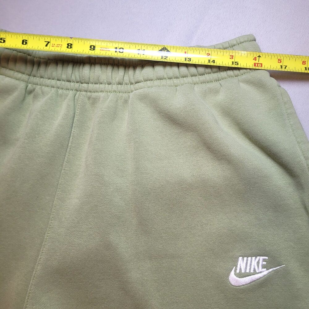 Nike Pants Mens XL Green Club Fleece Sweatpants Joggers Swoosh BV2671 - Picture 12 of 14